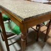 Tavolo in marmo con base in legno S-233 - immagine 3