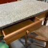 Tavolo in marmo con base in legno S-233 - immagine 4
