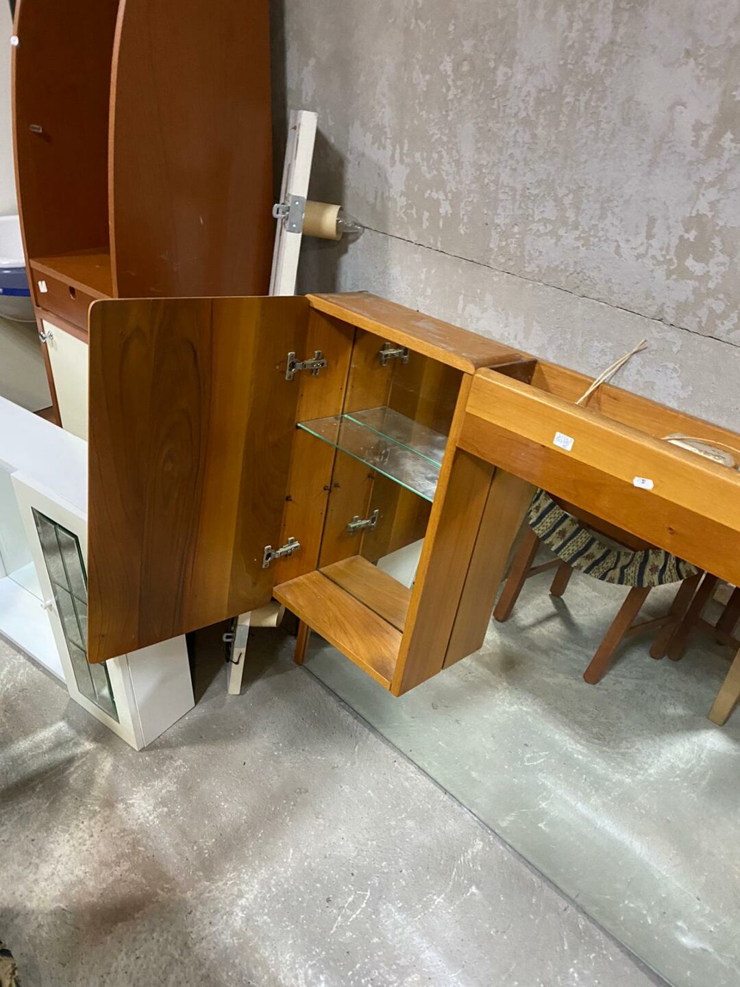 Mobile bagno in legno con specchio S-243 - immagine 2