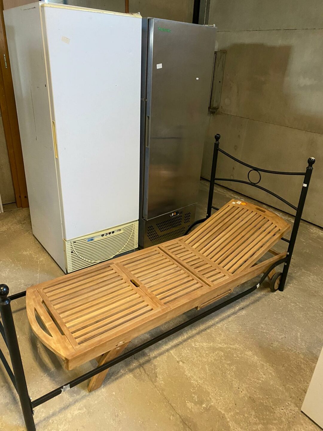 Lettino solare in legno nuovo S-329 - immagine 2