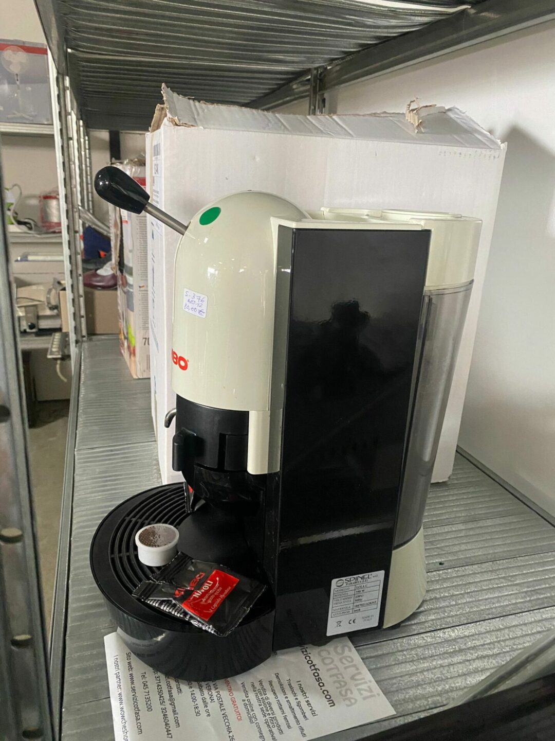 Macchina da caffè kimbo con capsule S-376 - immagine 2