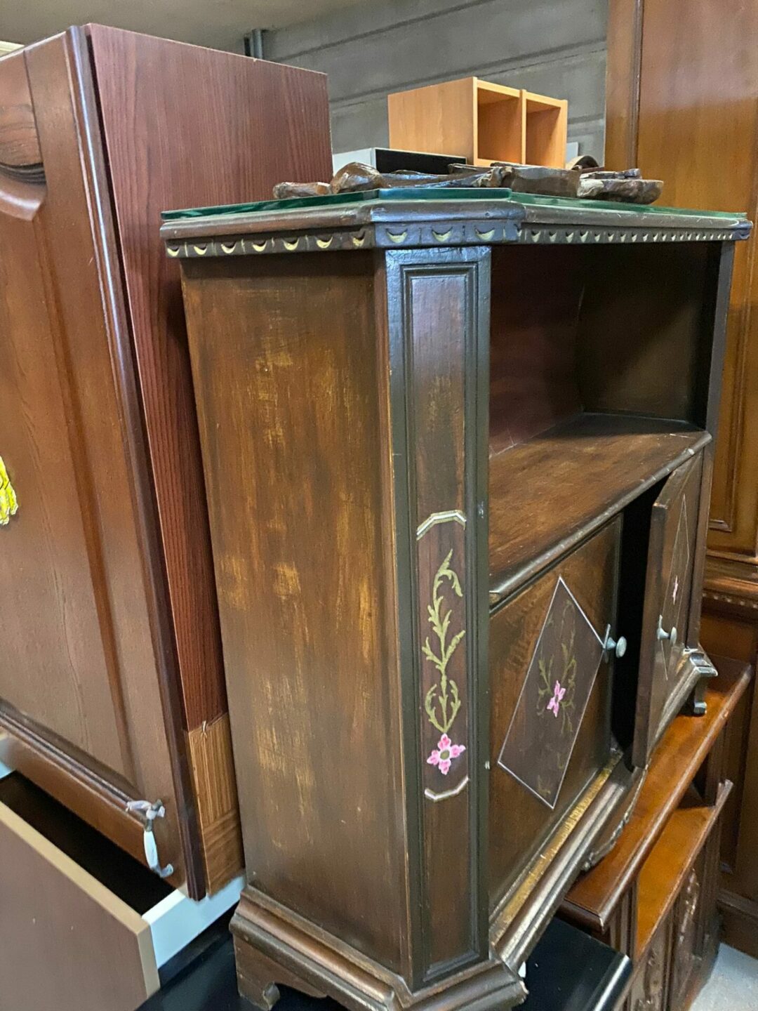 Mobile legno/tv con due porte S-448 - immagine 3