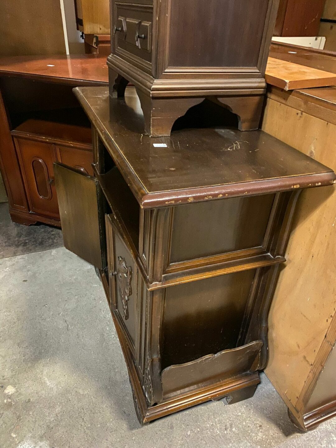 Mobile con due ante in legno S-465 - immagine 3