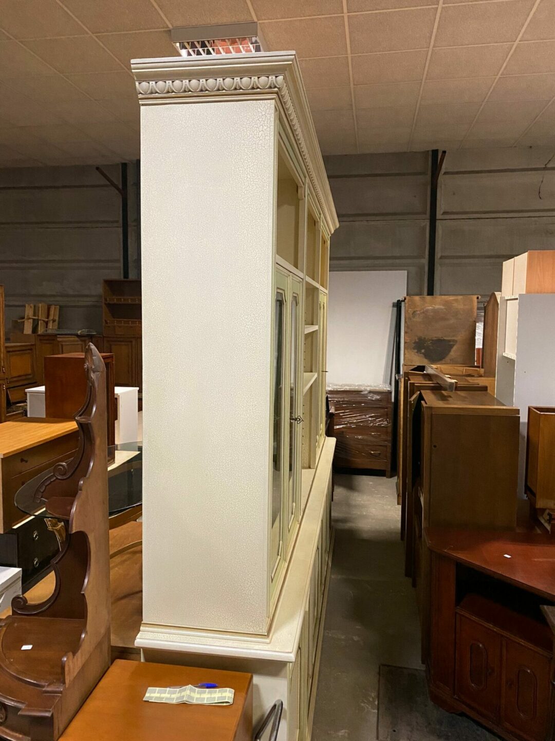 Mobile sala colore bianco/oro antico S-480 - immagine 5