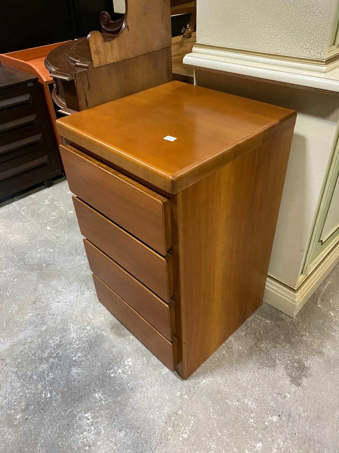 Comodino in legno 4 cassetti S-481 - immagine 3