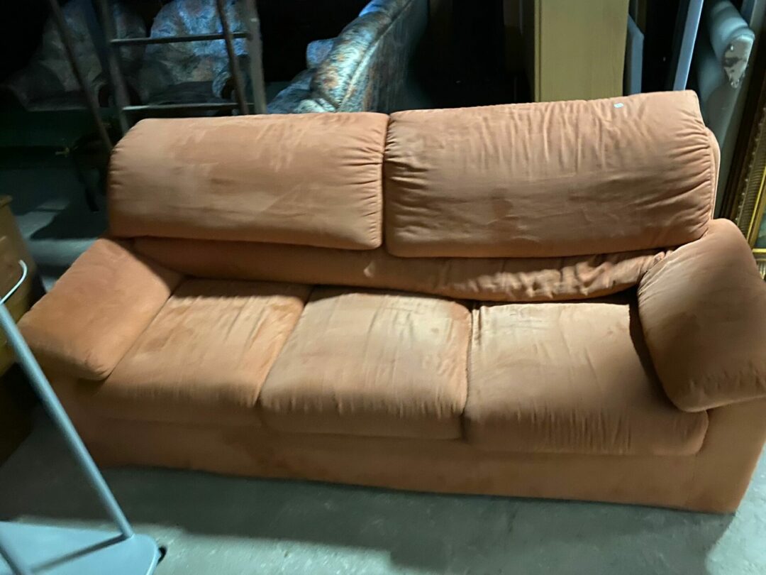 Divano 3 posti arancione S-528 - immagine 2