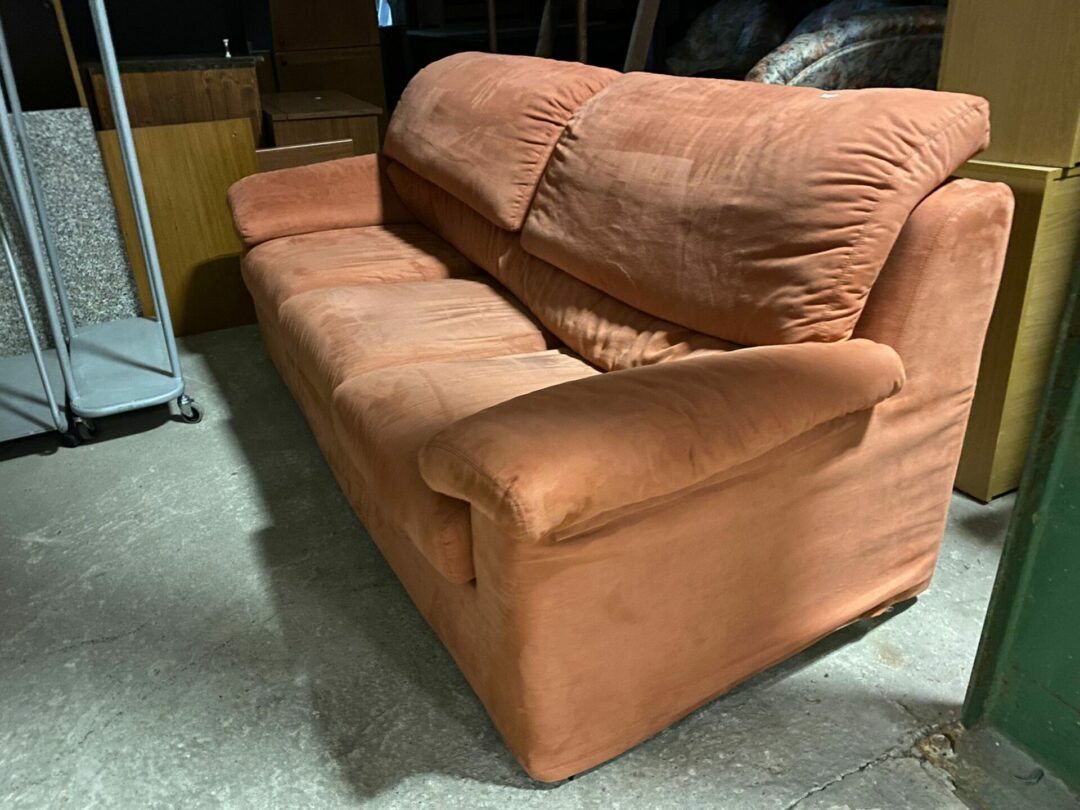 Divano 3 posti arancione S-528 - immagine 3