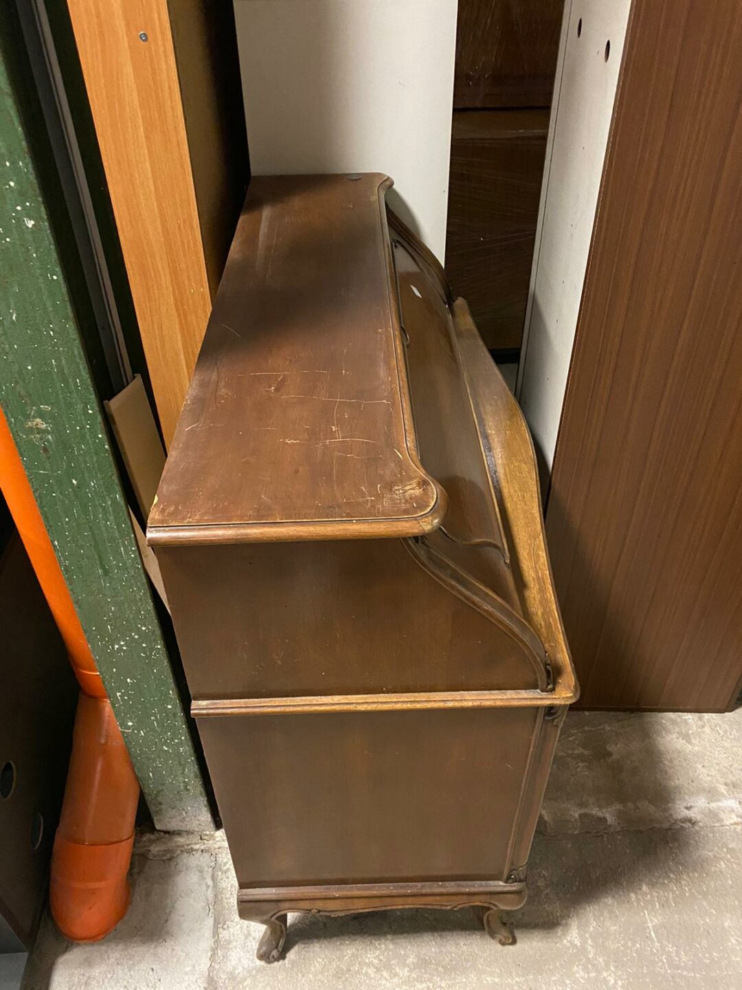 Mobile tipo como con due porte in legno S-533 - immagine 2