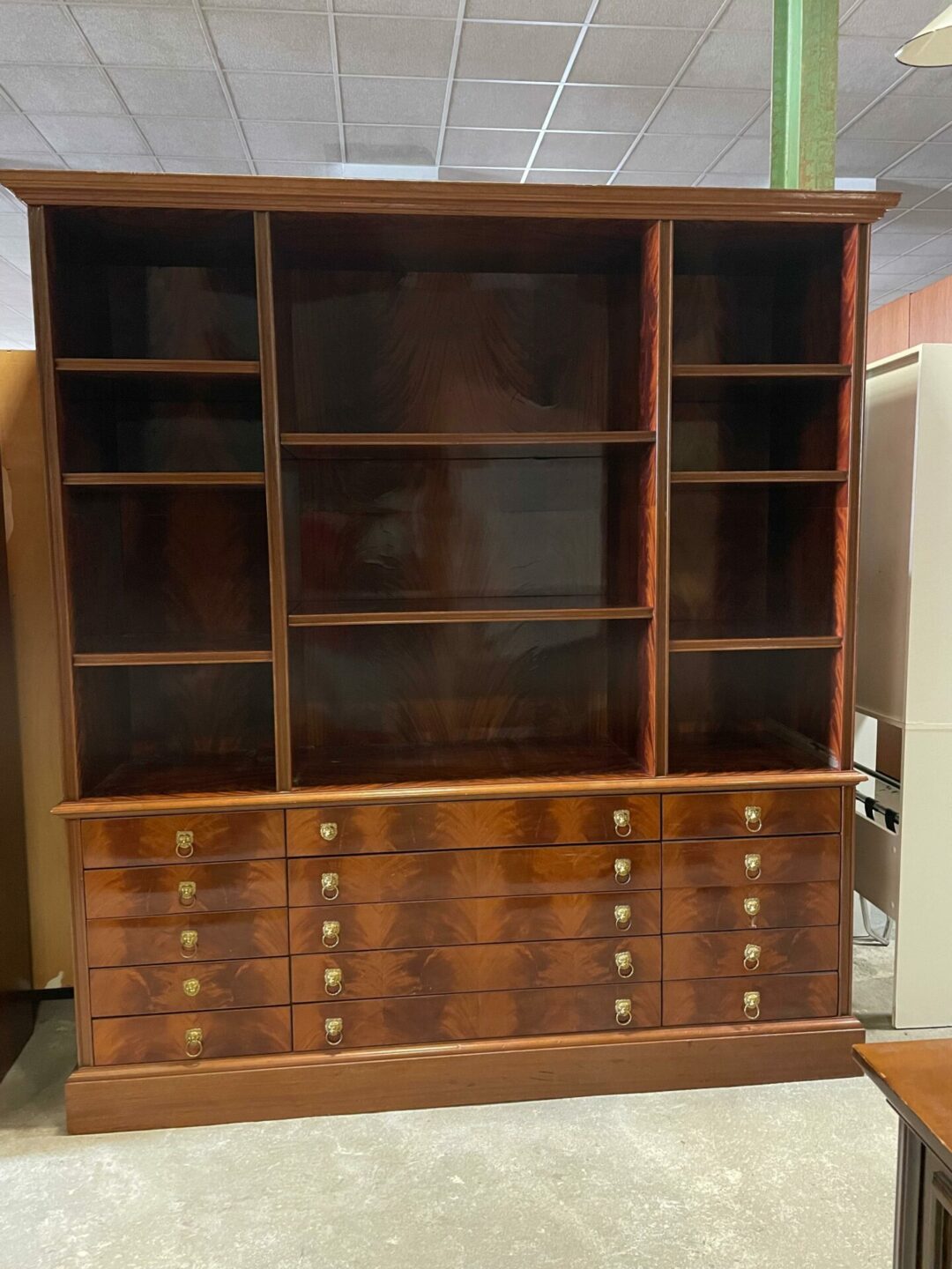 Mobile libreria con vetrina S-654