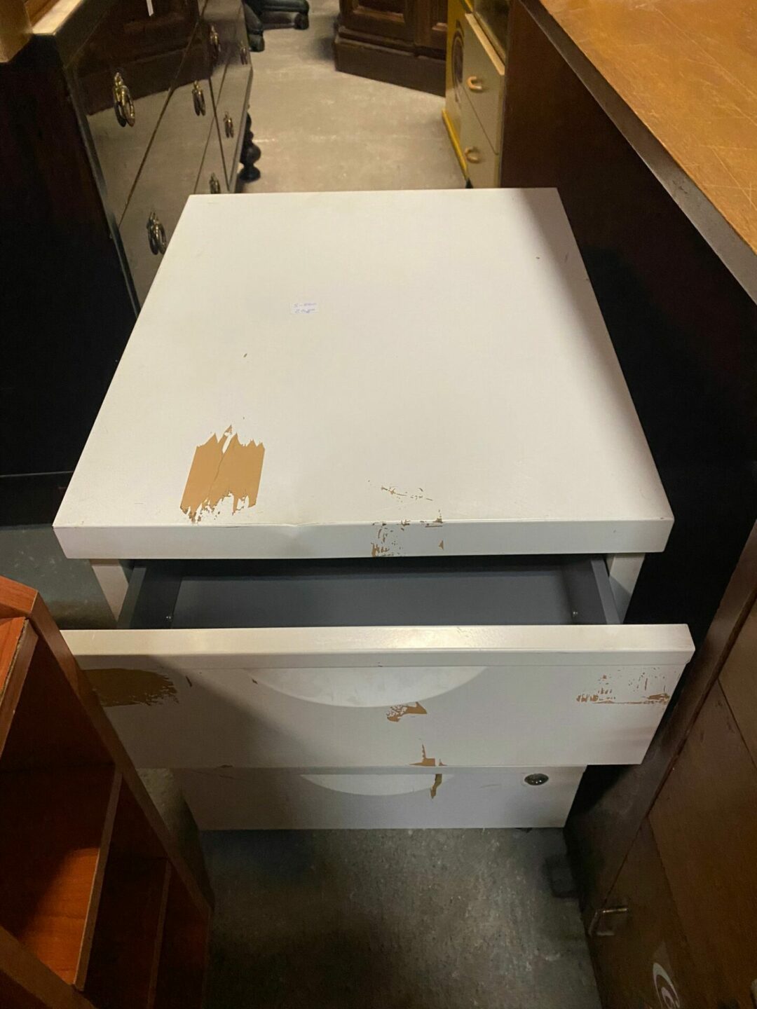 Cassettiera in ferro bianco S-660 - immagine 2