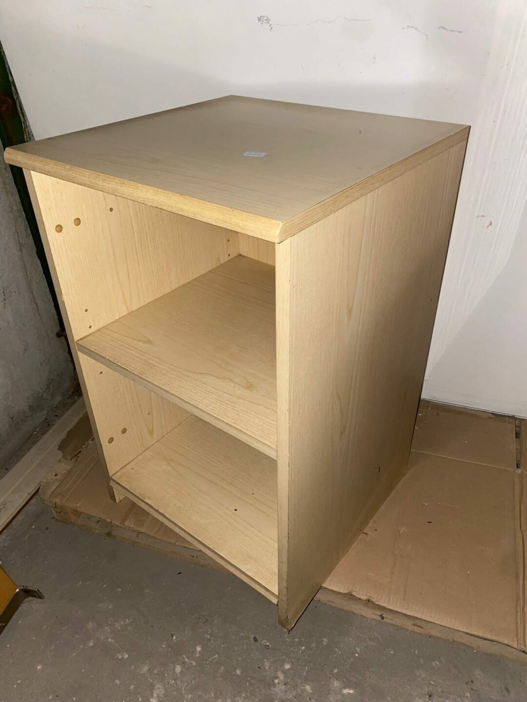 Mobiletto aperto con 1 ripiano in legno S-680 - immagine 2