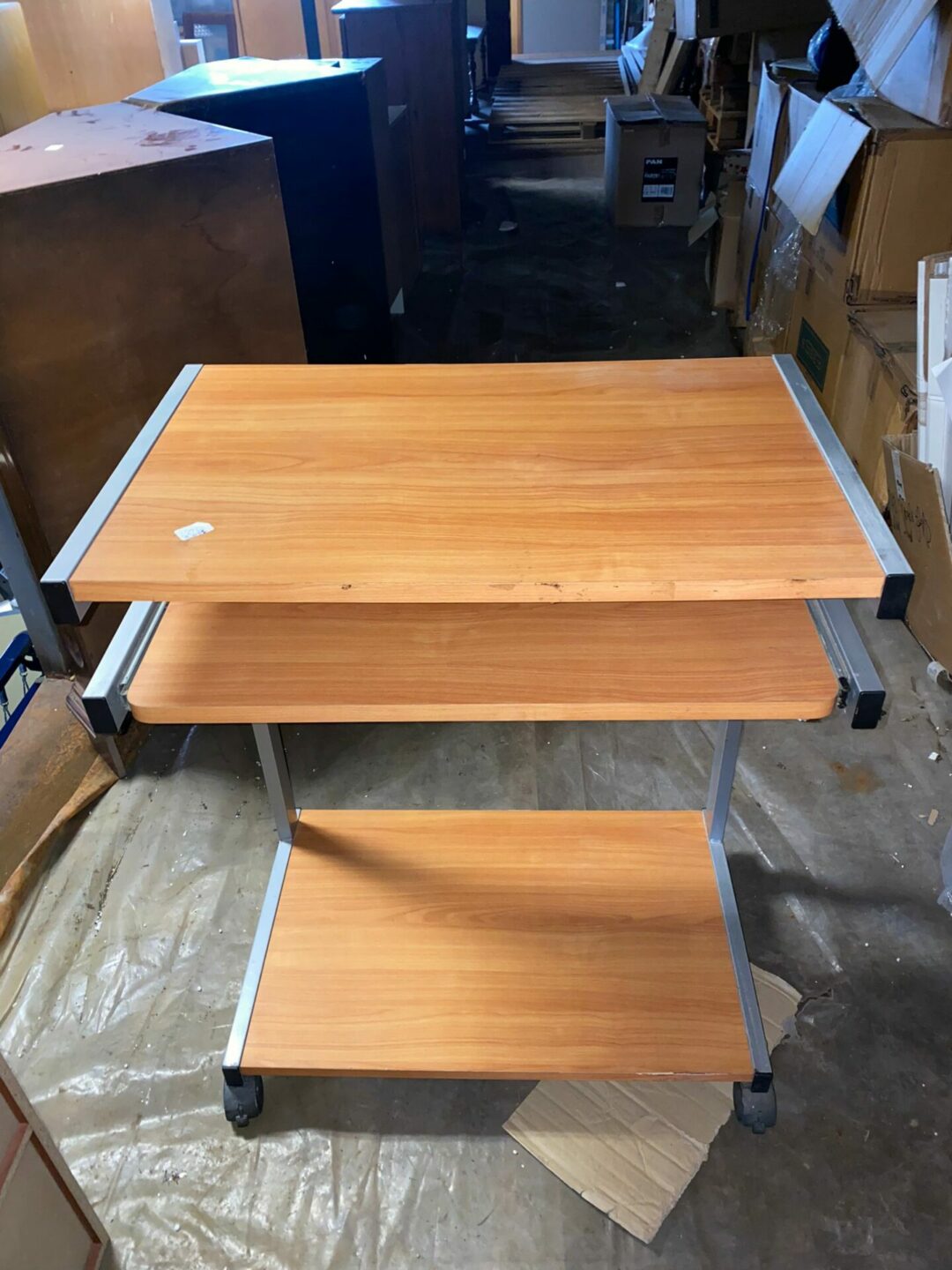 Mini scrivania in legno S-691