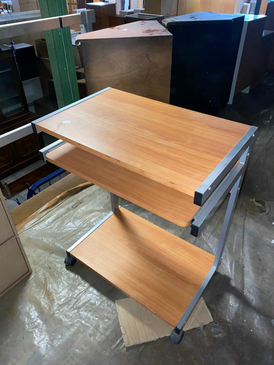 Mini scrivania in legno S-691 - immagine 2