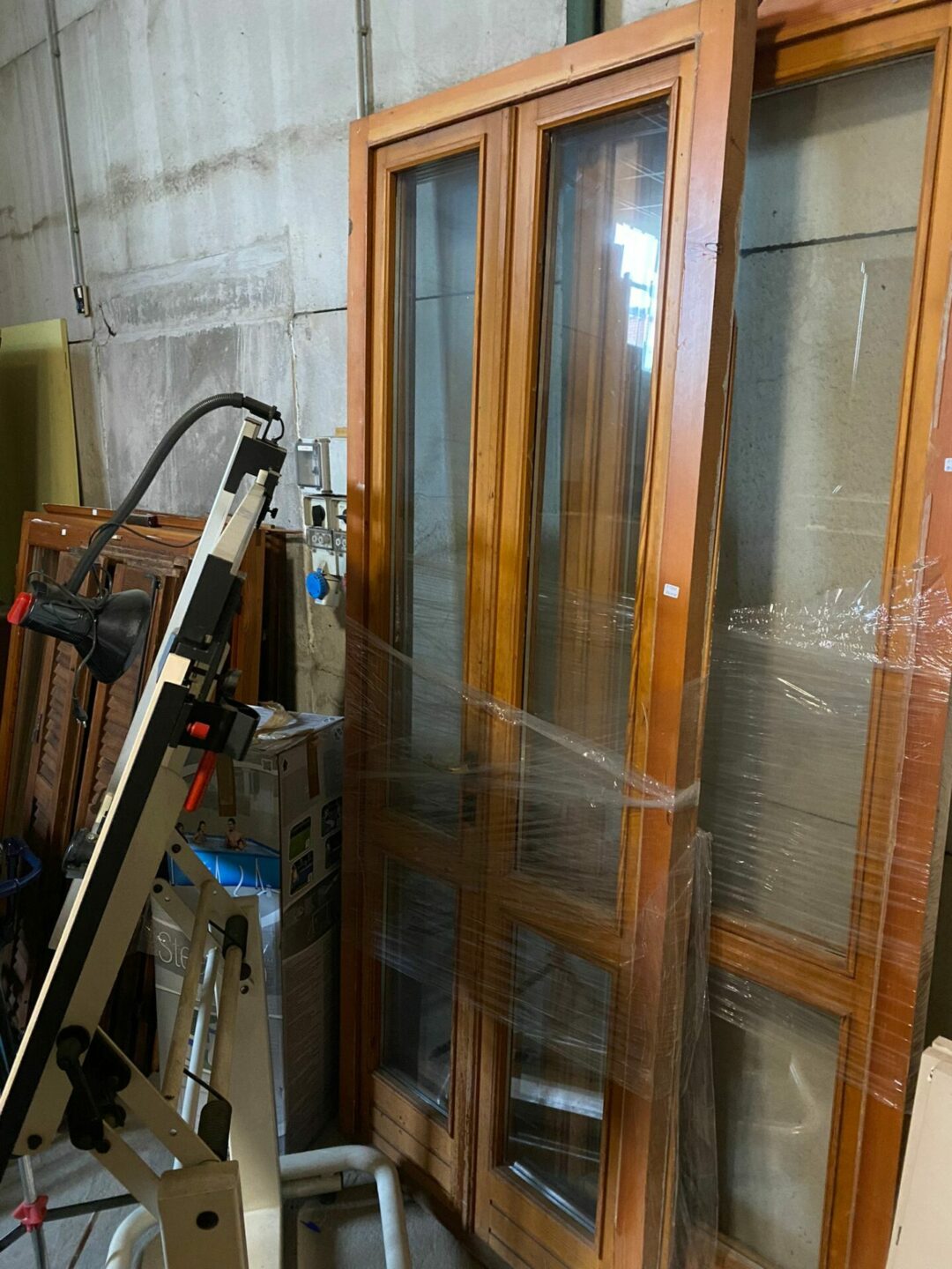 Porta finestra con vetro S-728