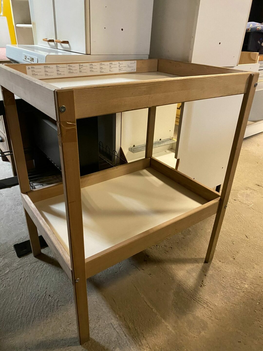 Banco con ripiano in legno S-749 - immagine 2