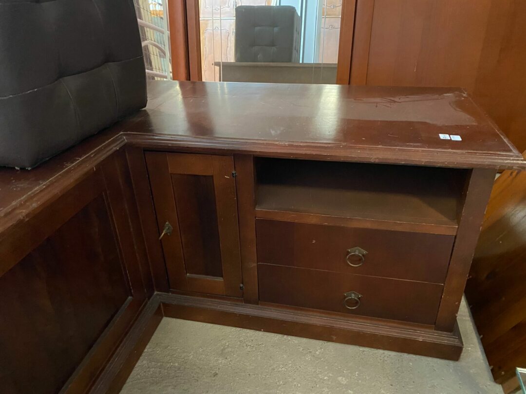 Mobile basso angoliera in legno S-784 - immagine 3