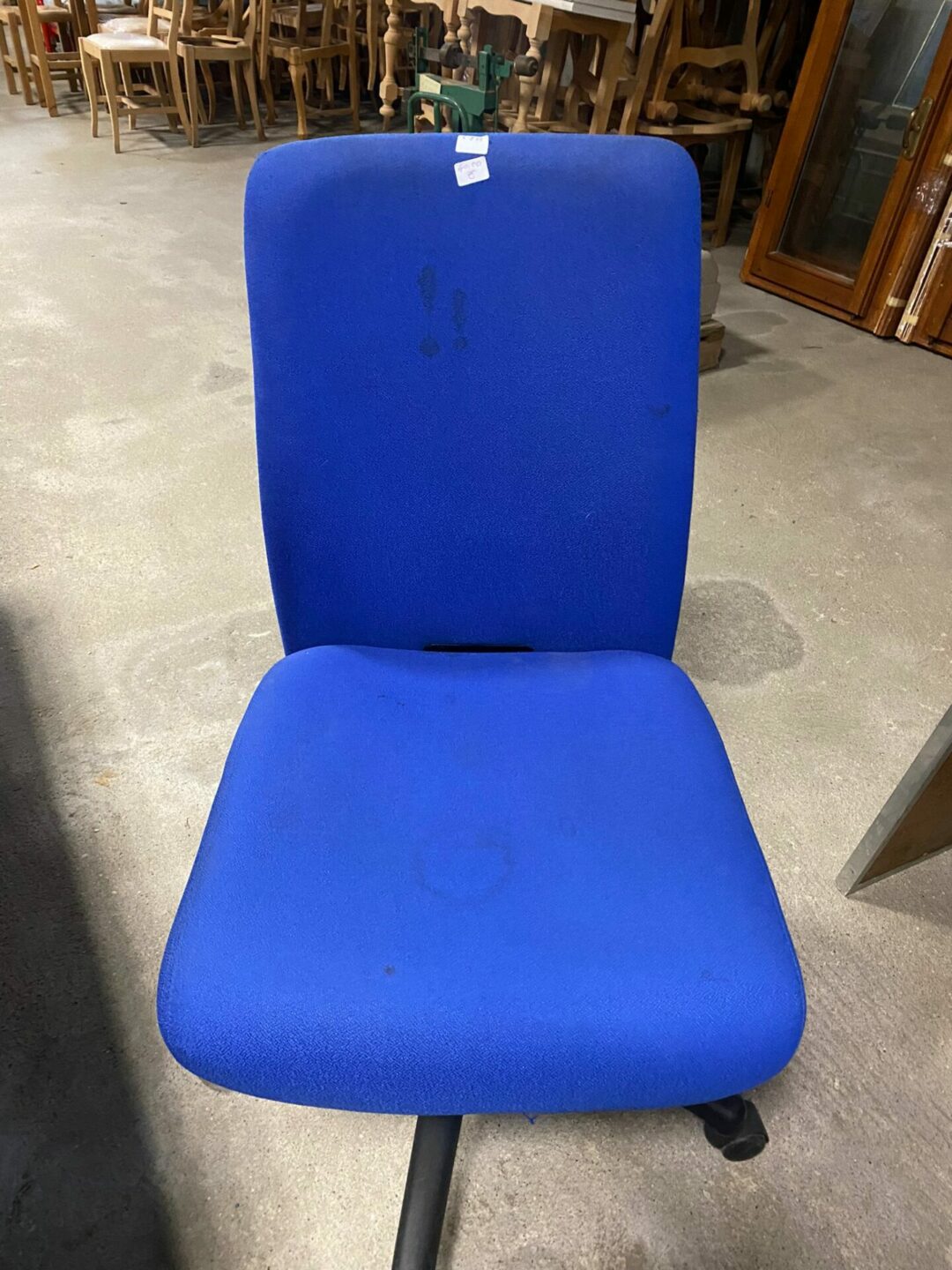 Sedia ufficio blu S-811