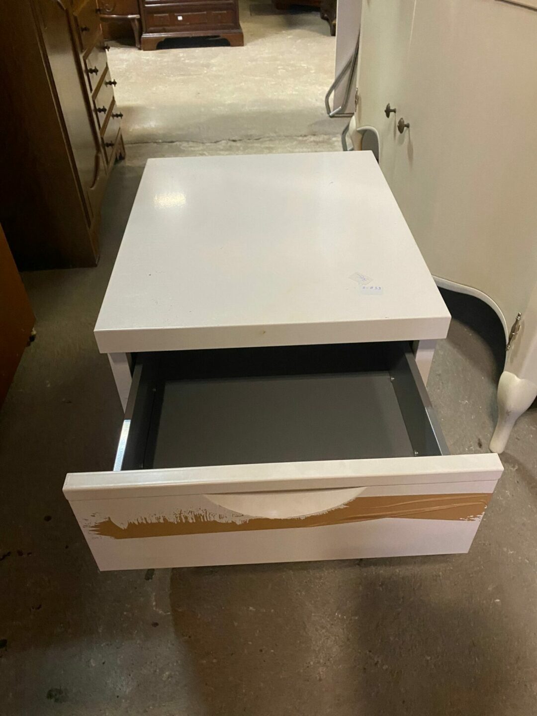 Cassettiera in ferro per ufficio 3 cassetti S-835 - immagine 3