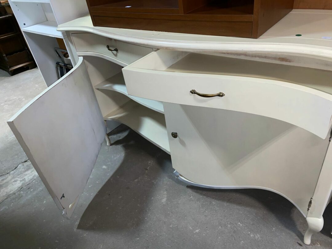 Mobile sala credenza bianco basso S-836 - immagine 4