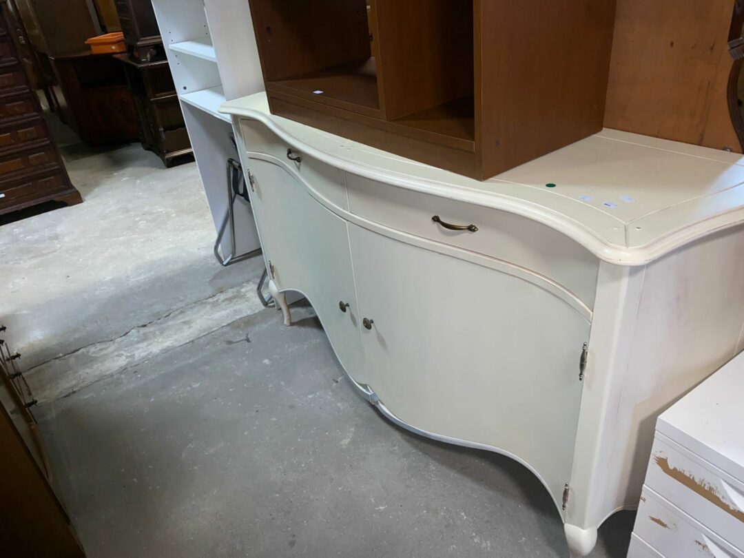 Mobile sala credenza bianco basso S-836 - immagine 3
