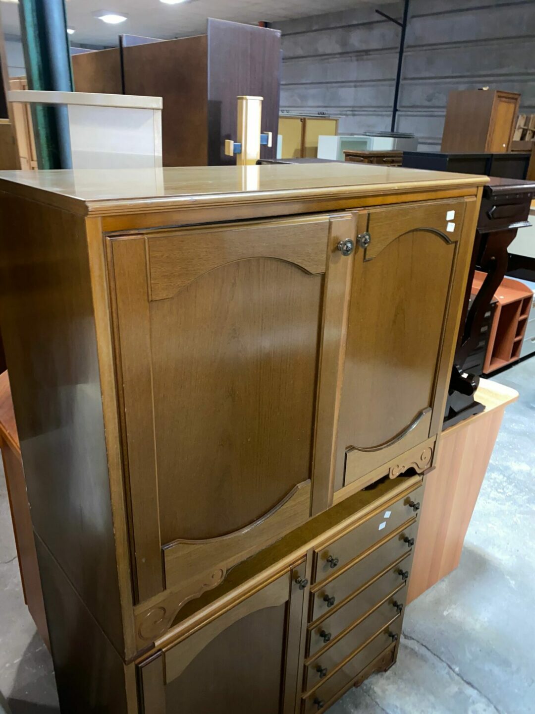 Mobile 2 ante in legno S-840
