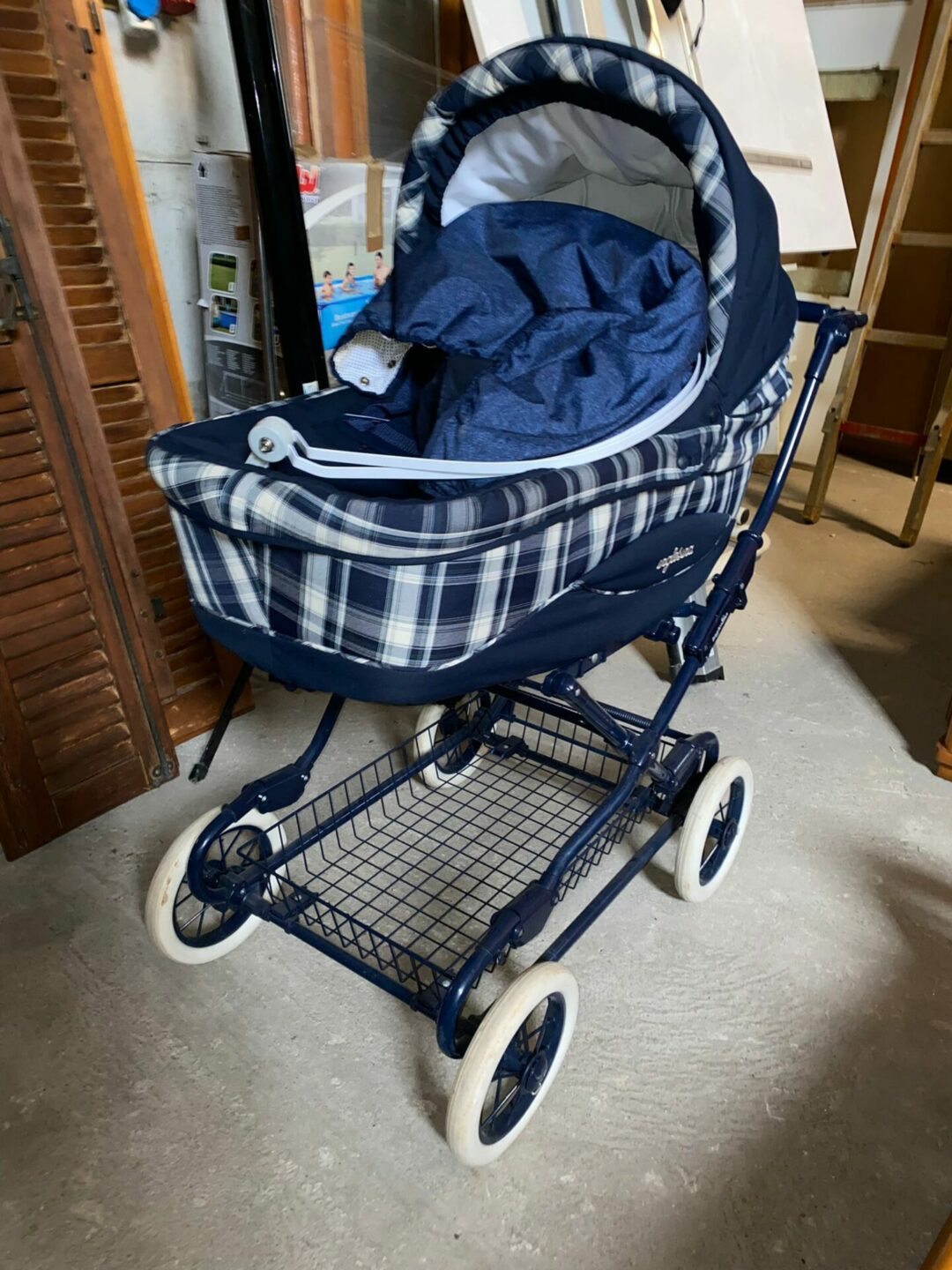 Carrozzina con culla per bambini S-870 - immagine 3