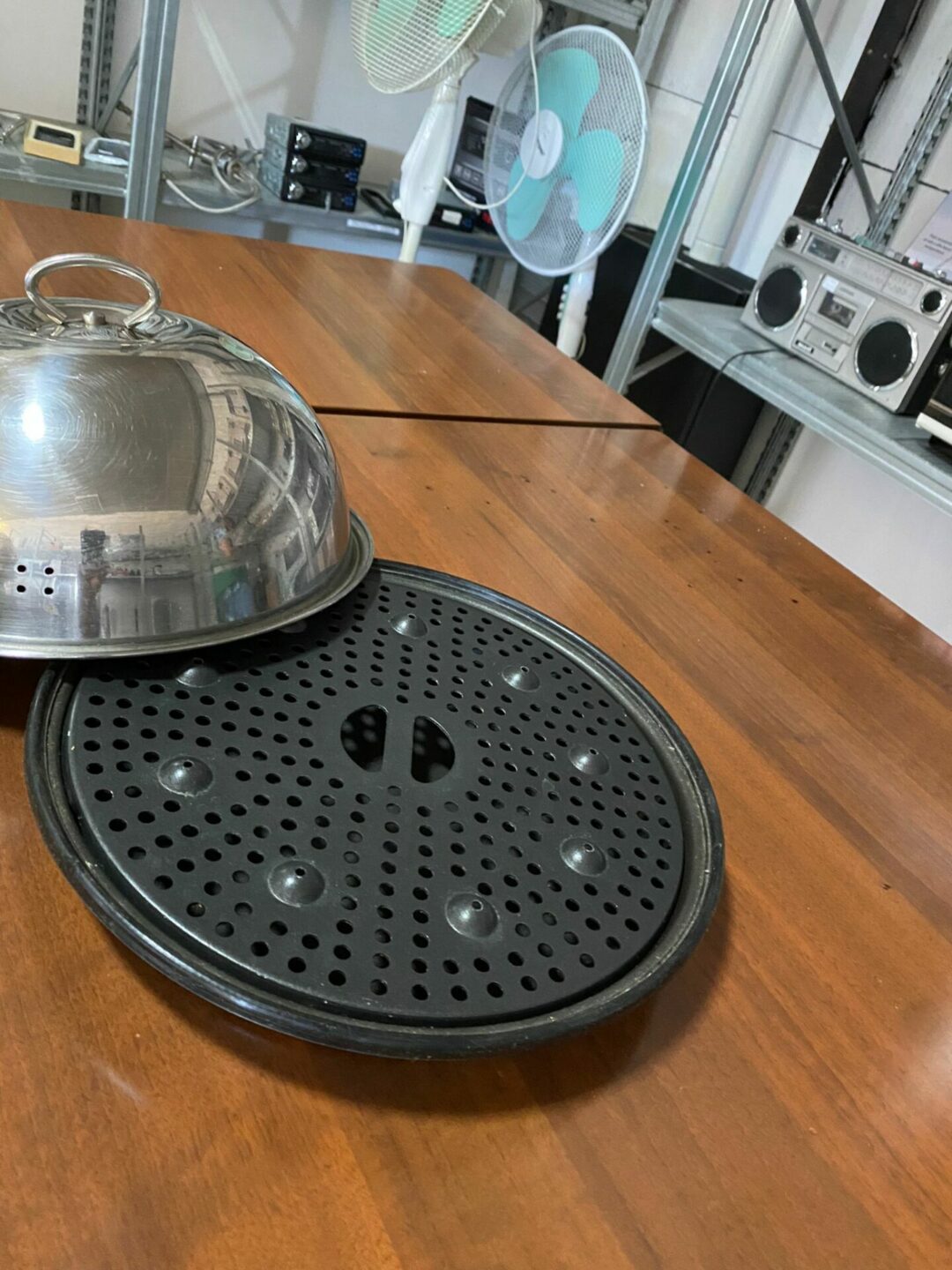 Porta cibo con coperchio inox S-970 - immagine 3
