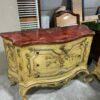 Camera da letto barocco veneziana completa di comó e comodini, specchiera, e testata letto matrimoniale S 1423 - immagine 5