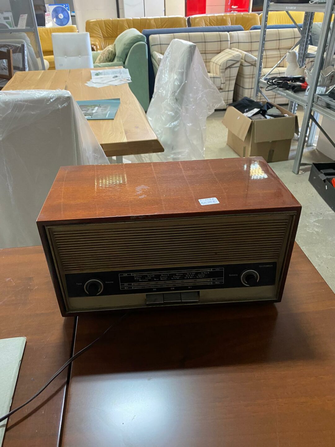 TELEFUNKEN R564 MIGNONETTE 66 RADIO D'EPOCA A VALVOLE antica  anni 50 60 S 1438