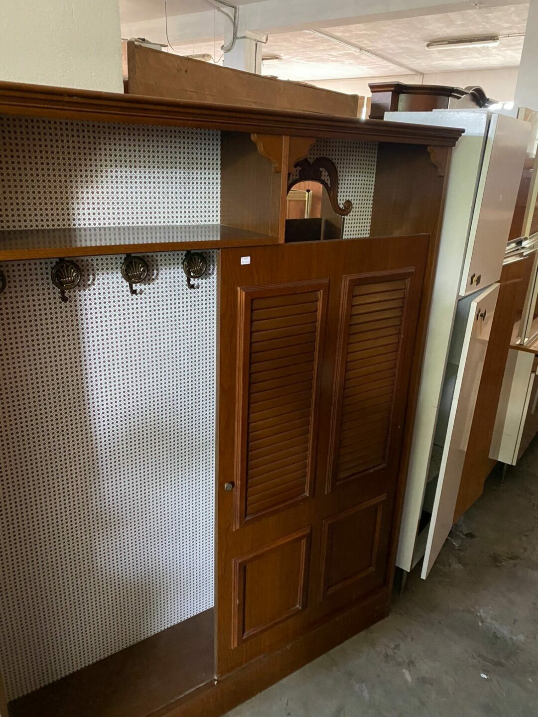 Mobile entrata in legno con appendiabiti S-1196 ( IN REGALO ) - immagine 2