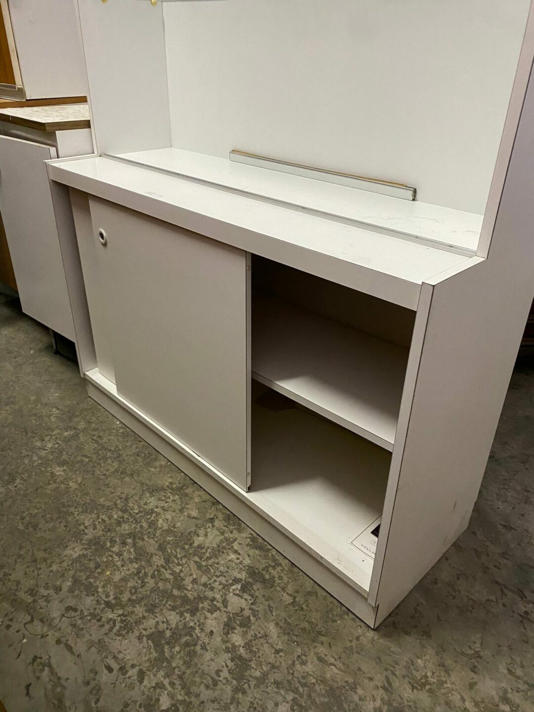 Mobile bianco con vetrina e 2 ante basse S-1200 ( IN REGALO ) - immagine 4