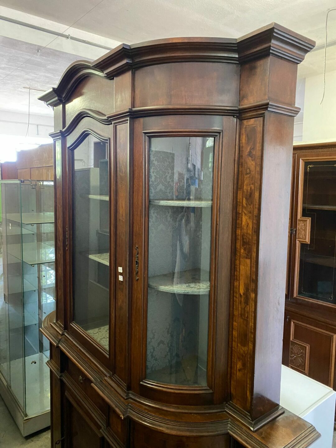 Mobile credenza con vetrina massiccio S-1220 - immagine 2