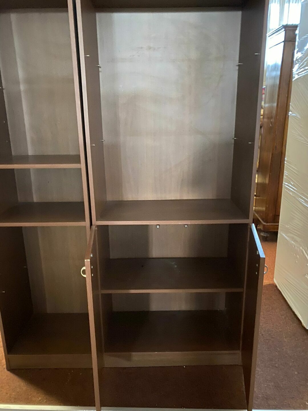 Mobile libreria con 2 porte sotto e ripiani S-1285 ( IN REGALO ) - immagine 2