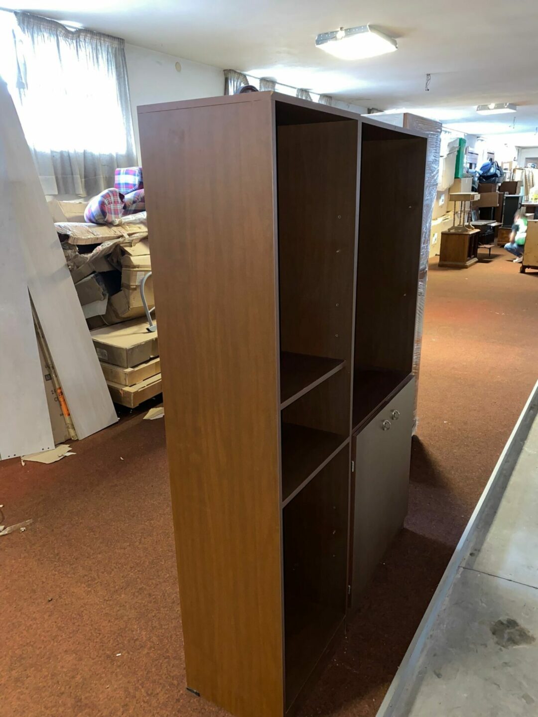 Mobile libreria con 2 porte sotto e ripiani S-1285 ( IN REGALO ) - immagine 4
