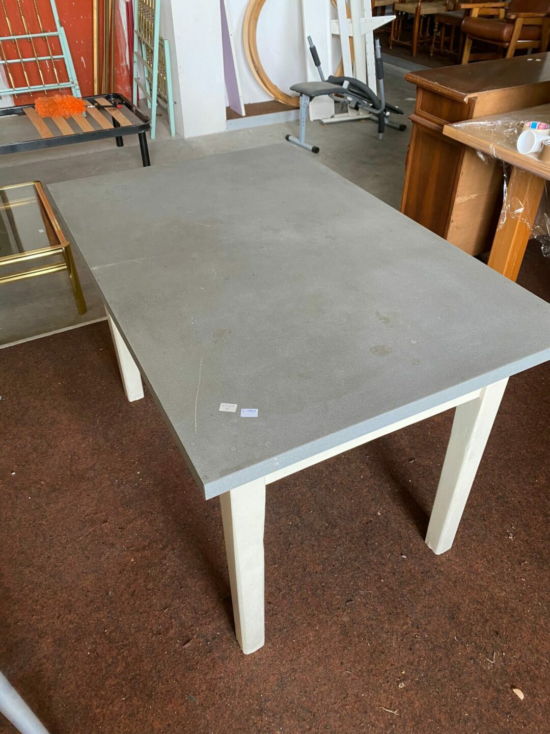 Tavolo rettangolare con cassetto centrale S-1308 - immagine 3
