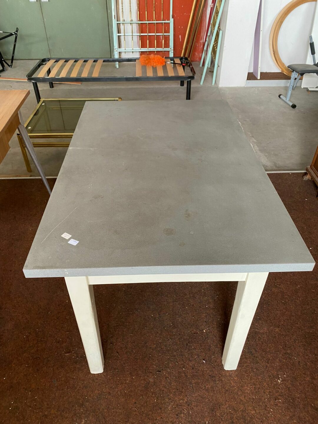 Tavolo rettangolare con cassetto centrale S-1308 - immagine 2