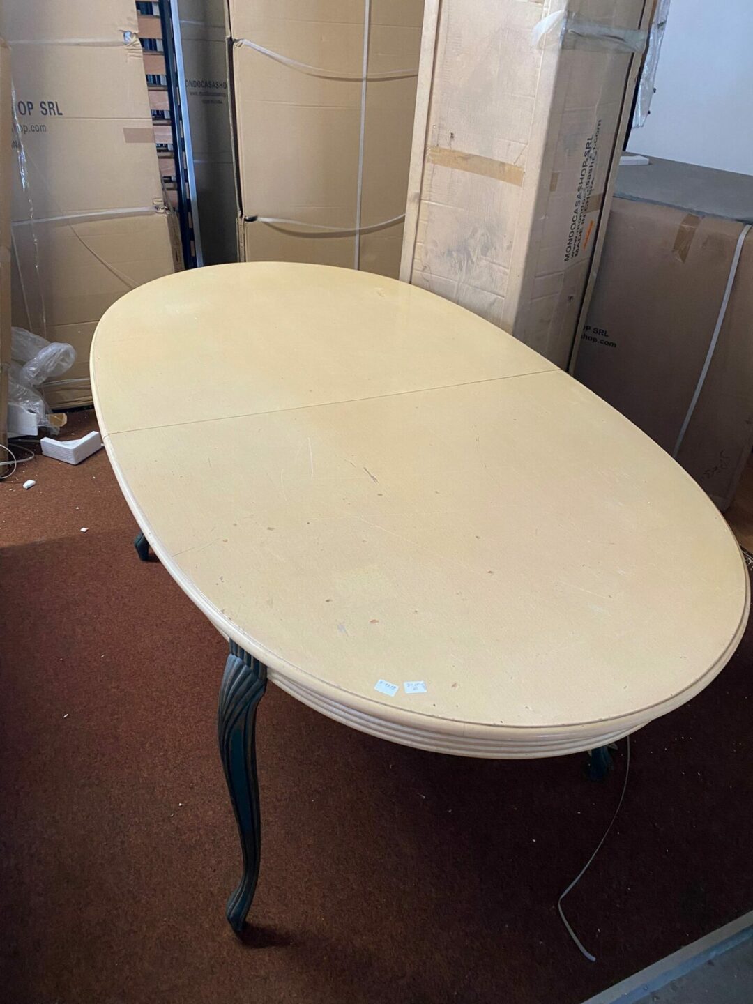 Tavolo ovale con struttura in legno S-1319 ( IN REGALO ) - immagine 2