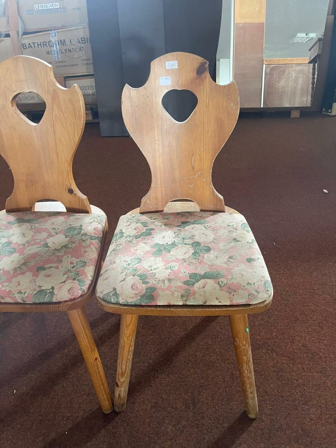Sedia in legno con seduta in legno S-1351 ( IN REGALO ) - immagine 2