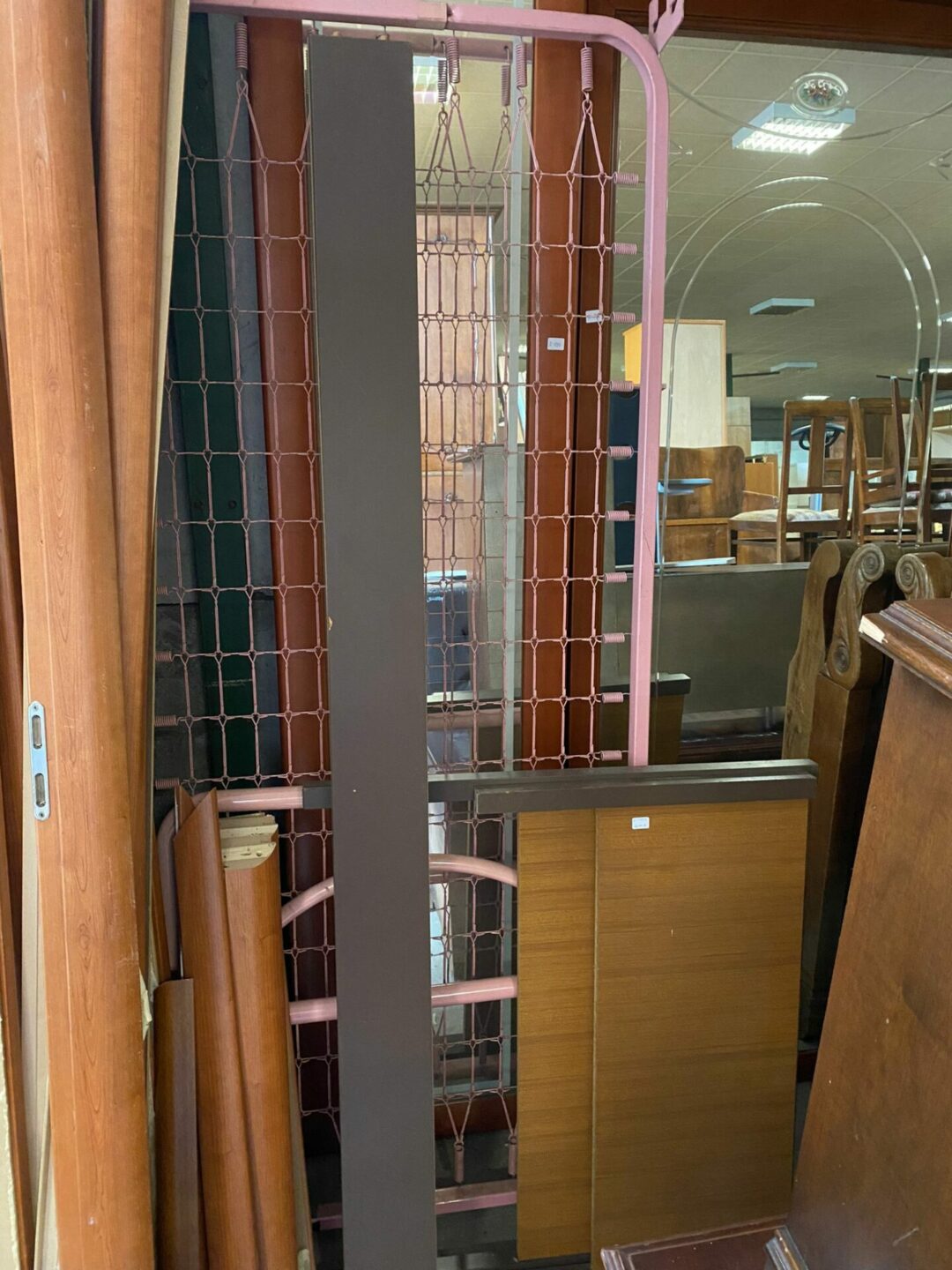 Struttura letto singolo in legno S 1405