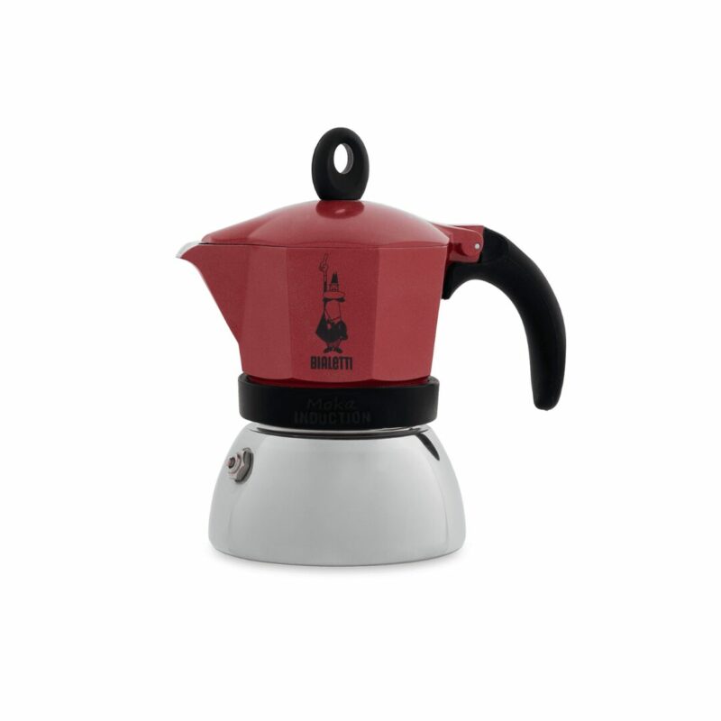 Moka caffettiera new moka induction 4 tz. rossa Bialetti - MOKAIND4R