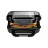 Russell Hobbs Tostiera Potenza 750W con Piedini Antiscivolo e Piastre rimovibili colore Nero Inox - 26810-56 - immagine 2