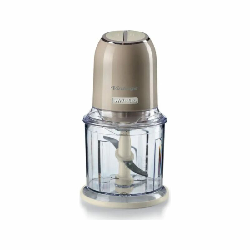 Ariete Tritatutto elettrico Tritaverdure Potenza 400 watt Contenitore 600 ml colore Beige - ARI438/03