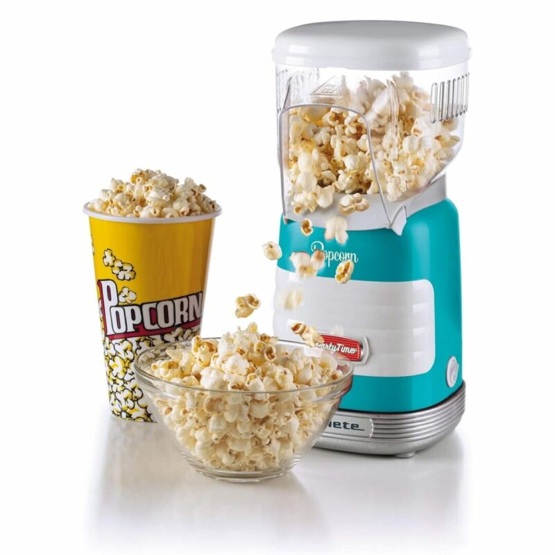 Ariete Macchina per Pop Corn Potenza 1100 Watt colore Azzurro / Bianco - 2956 Party Timer - immagine 4