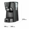 Lavazza Tiny Eco - Macchina Caffé Espresso Capsule Lavazza A Modo Mio colore Nero - immagine 5