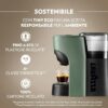 Lavazza Tiny Eco - Macchina Caffé Espresso Capsule Lavazza A Modo Mio colore Verde - immagine 2