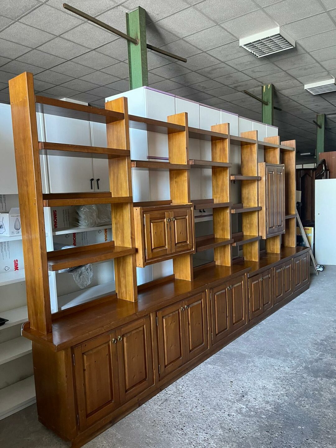 Mobile libreria in legno 456x240 S 1526 - immagine 2