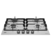 Piano Cottura 4 Fuochi BEKO a gas da Incasso 60 cm in Acciaio Inox - HIAG64223S - immagine 3