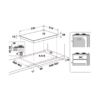 Piano cottura 5 Fuochi WHIRLPOOL a Gas 75 cm colore acciaio Inox - TGML 761 IX - immagine 6