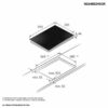 Piano Cottura Induzione SAMSUNG 4 Fuochi Flex Zone 60 cm - NZ64B5045GK/U1 - immagine 4