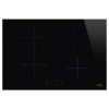 Piano Cottura Induzione SMEG da Incasso 4 Fuochi Larghezza 75 cm in Vetroceramica - SI1B2742D